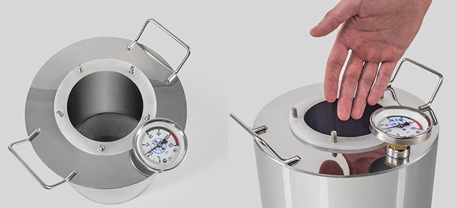 Перегонный куб с широкой горловиной, который подходит для всех типов плит! Славянка Премиум